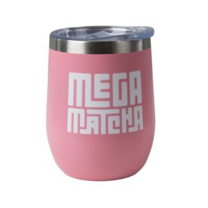 Růžový termohrnek MM